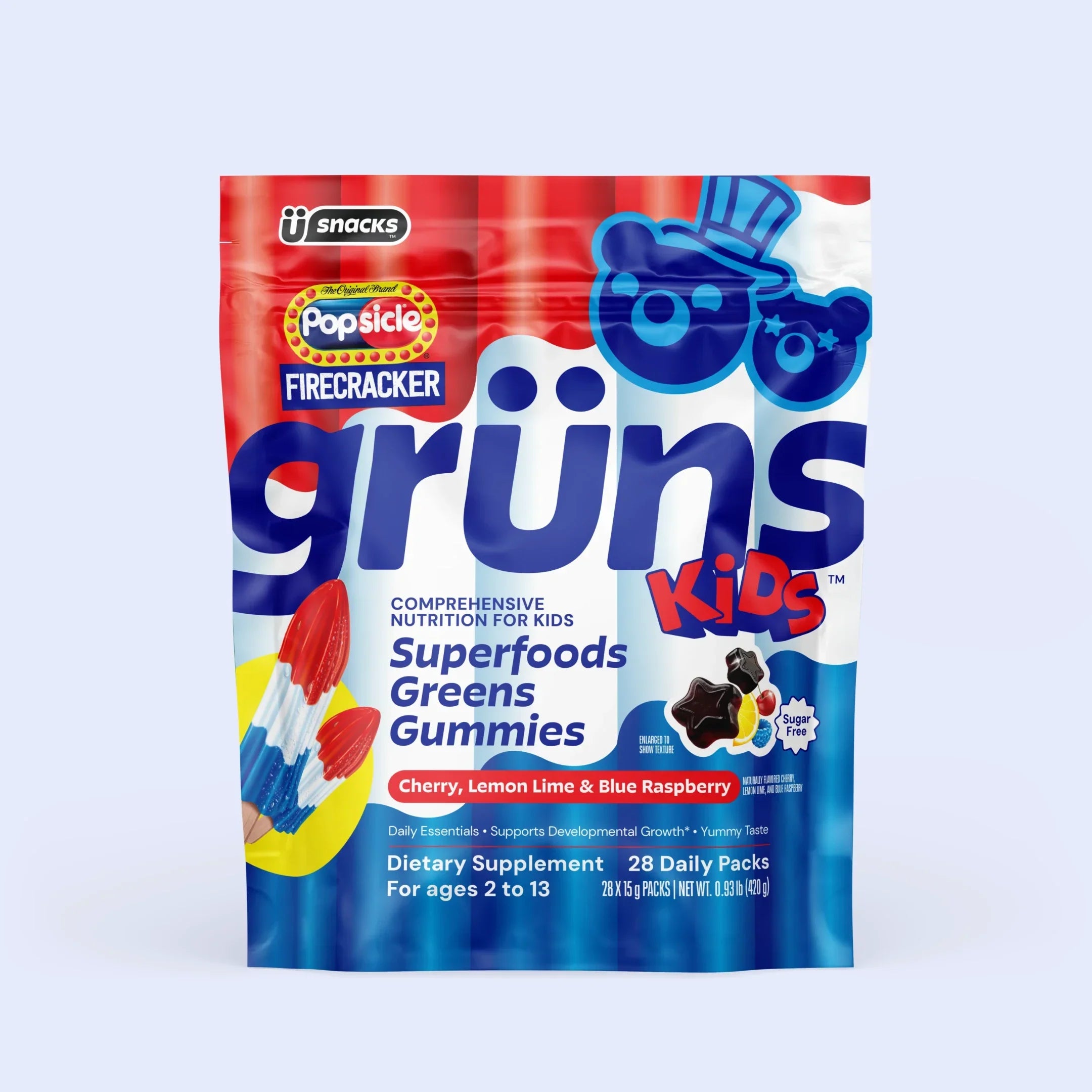 Popsicle® Firecracker Grüns Kids - Little Spark