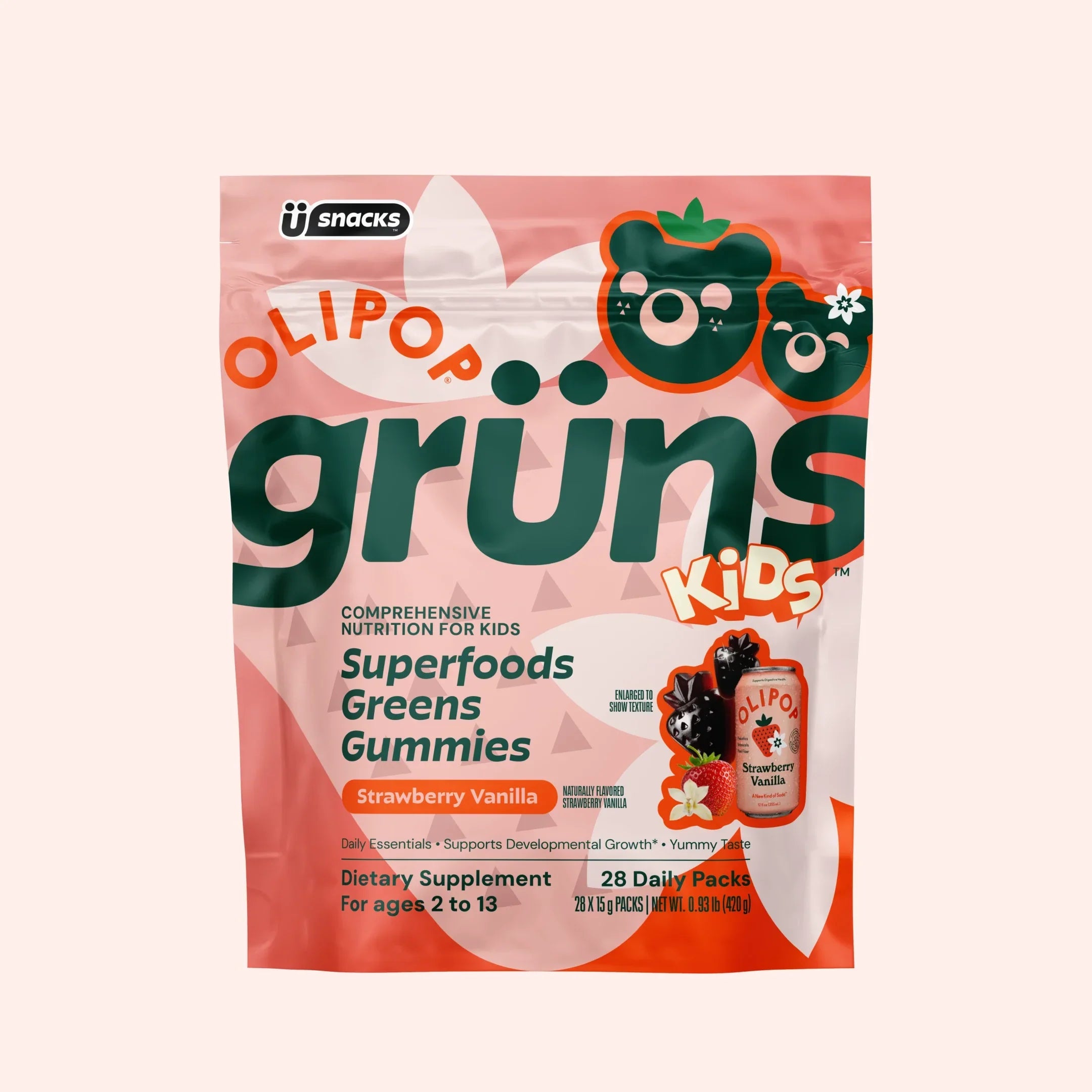 Grüns Kids OLIPOP® - Everyday Cubs