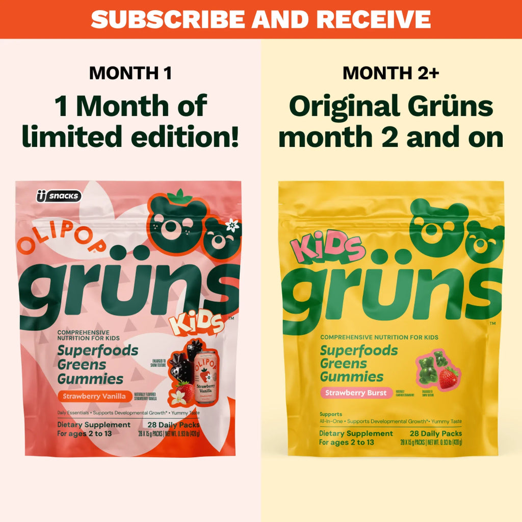 Grüns Kids OLIPOP® - Everyday Cubs